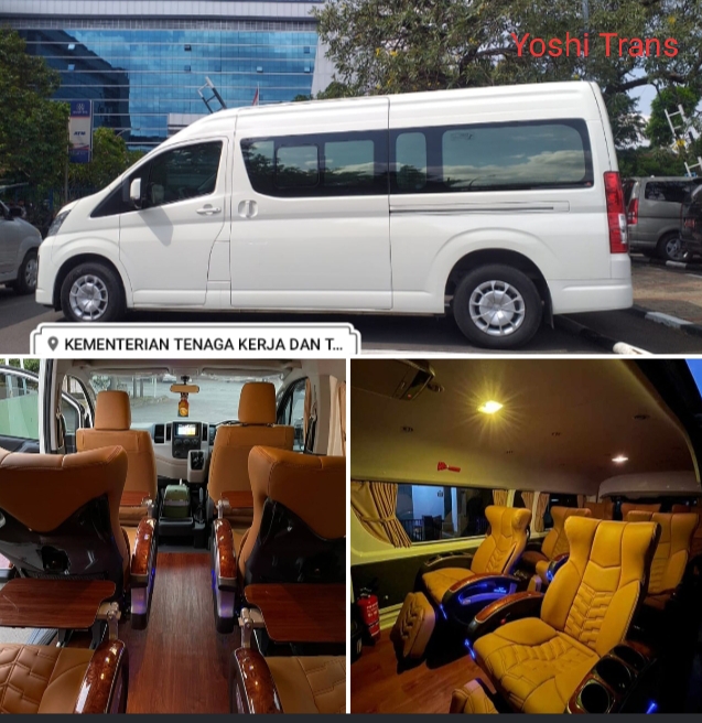 sewa hiace premio bandung jakarta lepas kunci